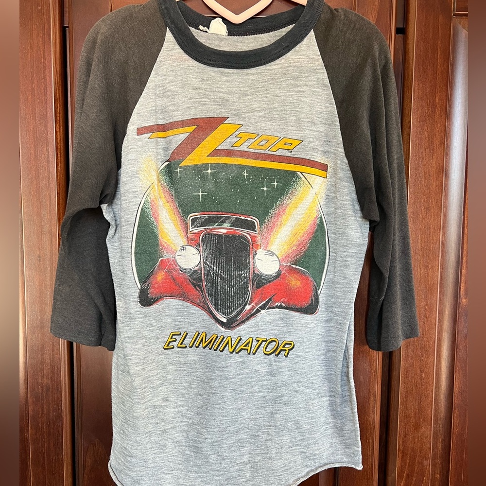 Vintage ZZ Top raglan